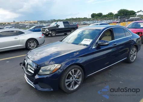 2016 Mercedes-Benz C 300 Luxury/Sport from USA, damaged, VIN 55SWF4JB7GU168051